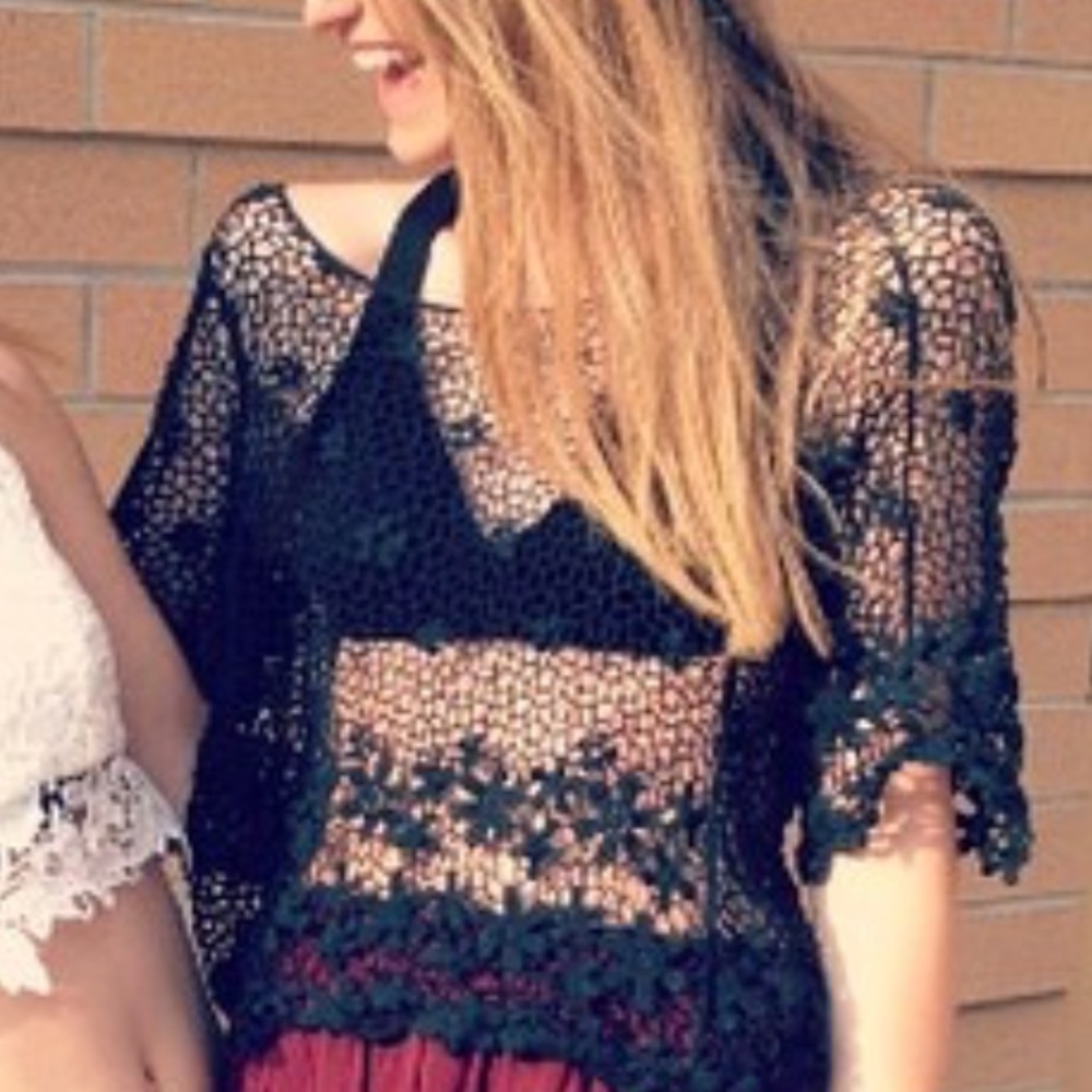 Free people lace top